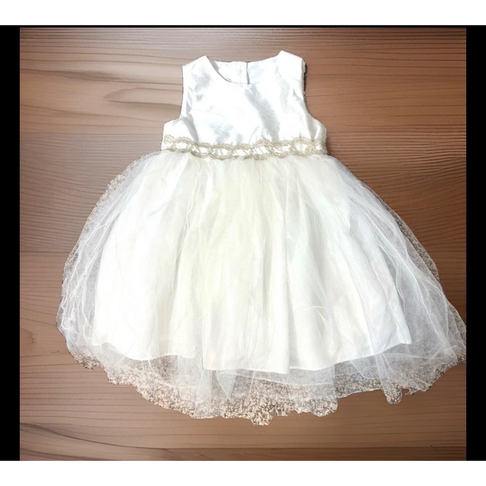Pippa & Julie 24 M Flower Girl Formal Dress Christening Baptism Party Wedding